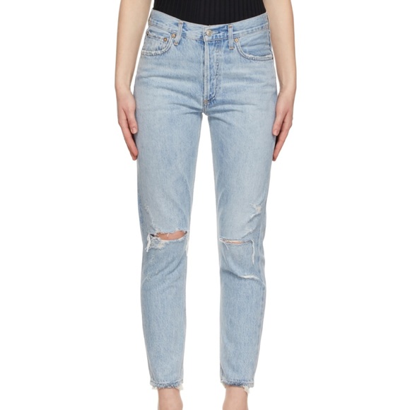 Agolde Denim - Agolde Jamie High Rise Straight Jeans